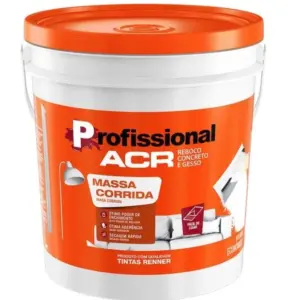 Massa Corrida Profissional Acr 25kg Renner - Imagem 1